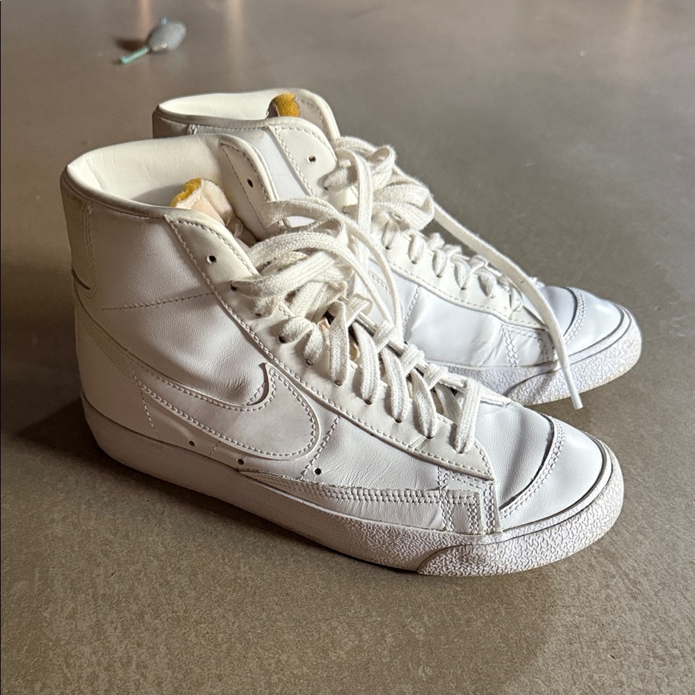 Nike Women's White High-Top Blazers